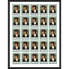 387c Ras Al Khaima MNH ** Mi N° 635/640 B Musique (music) Beethoven non dentelé (Imperf) feuilles sheets cote 225