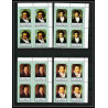 388c - Ras Al Khaima MNH ** Mi N° 635 / 640 A Musique (music) Ludwig van Beethoven german composer Cote 28 euros bloc 4