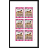 394b - Sharjah MNH ** N° 728 / 732 B Musique music Amadeus Mozart composers feuilles sheets non dentelé (Imperf)