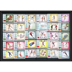 397 - Fujeira MNH ** Mi N° 1061/1090 A jeux olympiques olympic games munich 1972 soccer judo hockey boxe fencing ski