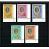398a - Fujeira MNH ** Mi N° 770 / 774 A Musique (music) Wolfgang Amadeus Mozart Coin de feuille