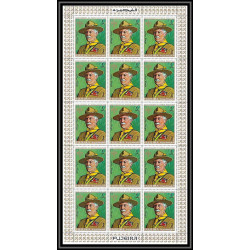 401c - Fujeira MNH ** Mi N° 513 / 516 A Scout (Pfadfinder scouting jamboree scouts) feuilles sheets