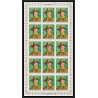 402c - Fujeira MNH ** Mi N° 517 / 520 A Scout (Pfadfinder jamboree scouts) Overprint gold charles dickens feuilles sheet