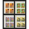 402f - Fujeira MNH ** Mi N° 517 / 520 B Scout Pfadfinder jamboree scouts Overprint gold dickens Non dentelé imperf