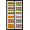 402g Fujeira MNH ** Mi N° 517 / 520 B Scout Pfadfinder scouts Overprint gold dickens non dentelé (imperf) feuilles sheet