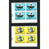 403c Manama MNH ** Mi N° 31 / 36 B non dentelé (Imperf) Scout (Pfadfinder scouting jamboree scouts) bloc 4 margin