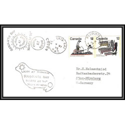097012 resolute bay 9/6/1978 canada arctique arctic north pole lettre cover