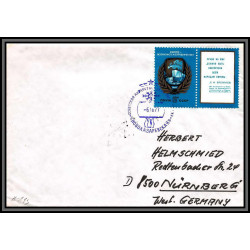 097034 6/10/1977 russie russia antarctic antarctique lettre cover
