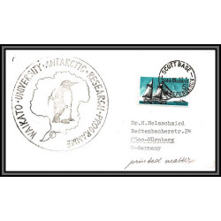 097035 waikato antarctic research 7/12/1977 new zeland nouvelle zelande antarctic antarctique lettre cover