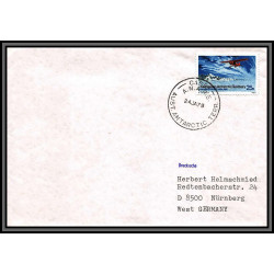 097038 24/1/1978 antarctic australian antarctic territory antarctic antarctique front lettre cover