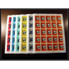 403f 403e Manama MNH ** Mi N° 31 / 36 B non dentelé (Imperf) Scout (Pfadfinder scouts) Farragut feuilles sheets