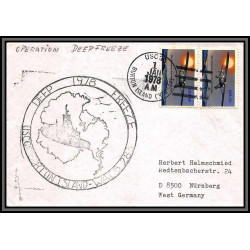 097061 usa depp freeze 1/1/1978 antarctic antarctique lettre cover