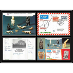 097063 gronland groenland 19/6/1978 GREENLAND EXPEDITION arctique arctic north pole