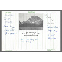 097063 gronland groenland 19/6/1978 GREENLAND EXPEDITION arctique arctic north pole