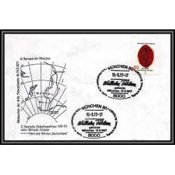 097090 deutsche sudpolexpedition 10-11/9/1977 allemagne germany arctique arctic north pole lettre cover