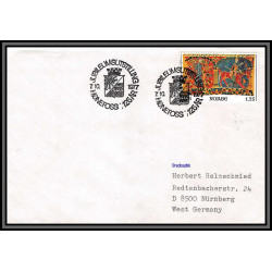 097172 jubileum norge norvège 7/10/1977 arctique arctic north pole lettre cover