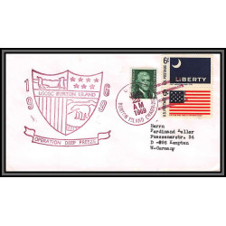 097192 uscgc burton island deep freeze 23/1/1969 usa antarctic antarctique lettre cover