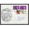 097193 uscgc glacier deep freeze 1/12/1967 usa antarctic antarctique lettre cover