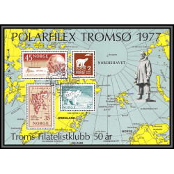 097197 polarfilex tromso 1977 norge norvège arctique arctic north pole lettre cover