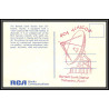 097240 rca alscom bartlett alaska usa antarctic antarctique cover + carte postcard