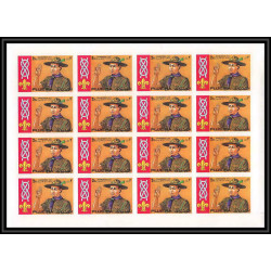 405c - Fujeira MNH ** Mi N° 679 / 683 B Non dentelé imperf Scout (Pfadfinder jamboree scouts) japan feuilles sheet
