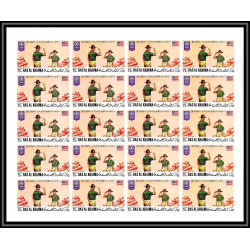 406c -Ras Al Khaima MNH ** Mi N° 519 / 526 B non dentelé (Imperf) Scout Pfadfinder jamboree scouts feuilles sheets