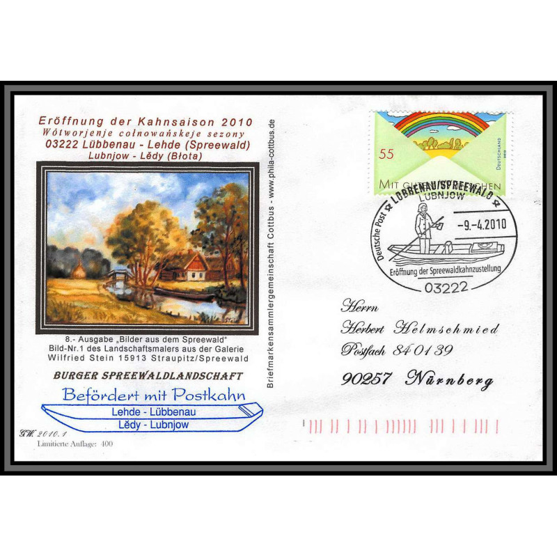 097728 9/4/2010 lubbnau preewald allemagne germany Tableau (Painting) carte postcard