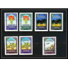 409 - Yemen kingdom MNH ** Mi N° 365 / 371 A Scout Pfadfinder world jamboree scouts usa idaho 1967 Non dentelé imperf