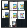 409e - Yemen kingdom MNH ** Mi N° 365 / 371 A Scout Pfadfinder world jamboree scouts usa idaho 1967 Non dentelé imperf
