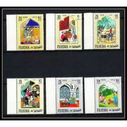 413a - Fujeira MNH ** Mi N° 186 /197 A oriental fairy tales the arabian nights contes orientaux