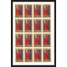 414 - Fujeira MNH ** Mi N° 870 / 874 B european costumes 15 to 19th century non dentelé (Imperf) feuilles sheets