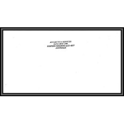 098341 toward kloa by dogsled 17/11/1991 australian antarctic territory antarctic antarctique lettre cover
