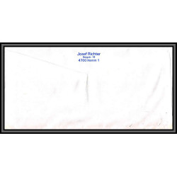 098355 7e Panzerdivision tank 1978 allemagne germany lettre cover