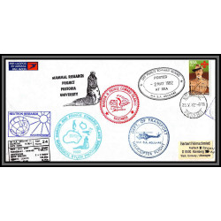 098449 ms/sa agulhas 2/5/1982 prince edwards mamamls pretoria rsa south africa antarctic antarctique lettre cover