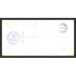 098450 ms/sa agulhas 25/12/1985 sanae 24 helicopter rsa south africa antarctic antarctique lettre cover
