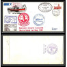 098461 ms/sa agulhas marion islands helicopter 2/8/1983 rsa south africa antarctic antarctique lettre cover