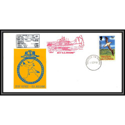 098494 21st voyage ms/sa agulhas 1/9/1981 tristan da cunha antarctic antarctique lettre cover