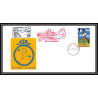 098494 21st voyage ms/sa agulhas 1/9/1981 tristan da cunha antarctic antarctique lettre cover