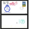 098496 21st voyage ms/sa agulhas 1/9/1981 tristan da cunha antarctic antarctique lettre cover