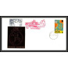 098497 21st voyage ms/sa agulhas 1/9/1981 tristan da cunha antarctic antarctique lettre cover