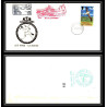 098498 21st voyage ms/sa agulhas 1/9/1981 tristan da cunha antarctic antarctique lettre cover