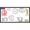 098505 ms/sa agulhas 20/10/1981 helicopter 17/2/1982 marion island rsa south africa antarctic antarctique lettre cover