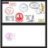 098506 ms/sa agulhas 20/10/1981 helicopter 17/2/1982 marion island rsa south africa antarctic antarctique lettre cover