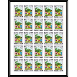 417 - Fujeira MNH ** Mi N° 186 /197 B oriental fairy tales the arabian nights contes feuilles sheets Non dentelé imperf