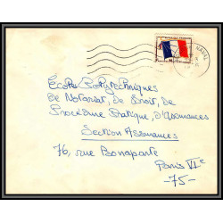098853 france fm 13 naval navale lot 4 lettre cover
