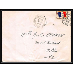 098854 france fm 13 naval navale lot 3 lettre cover
