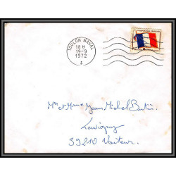 098854 france fm 13 naval navale lot 3 lettre cover