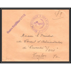 098864 france contre torpilleur linx fm naval navale lettre cover