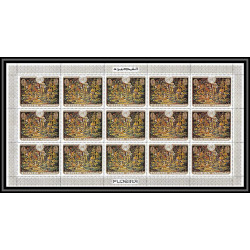 420 Fujeira MNH ** Mi N° 505 / 508 A United nations nations unies ONU UNO headquarters new york feuilles sheets