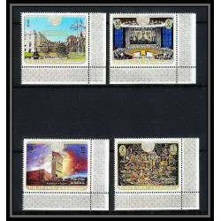 420d Fujeira MNH ** Mi N° 509 / 512 A overprint gold international education United nations nations unies ONU UNO ny